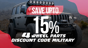 4 wheel parts discount code military