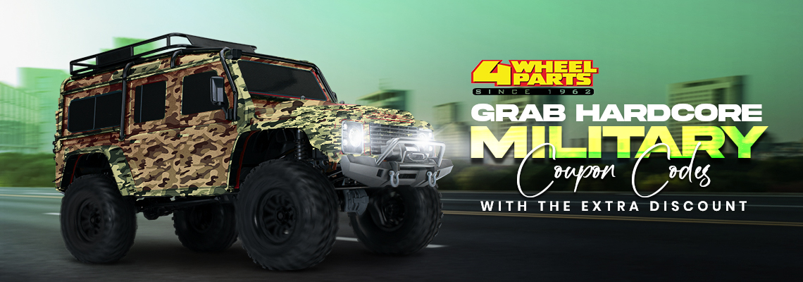 4 wheel parts military discount