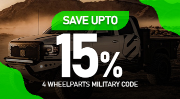 4 wheel parts military discount